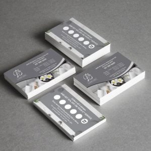 business card nail salon