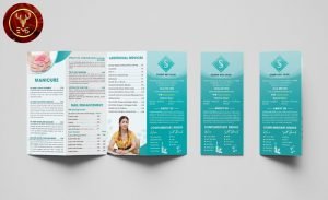 thiet ke brochure nail and spa tai cali