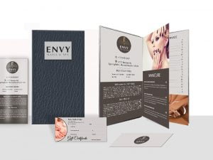 thiet ke menu nail and spa Iowa