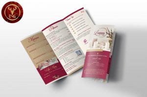 thiet ke brochure nail and spa in Washinton