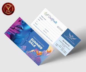 Gift certificate nail for vacation