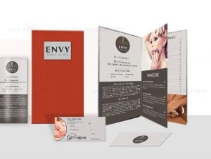 thiet ke menu tiem nail spa tai conneticut